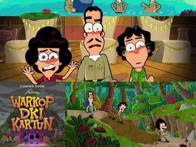 Trio Komedi Legendaris Warkop DKI Hadir dalam Serial Animasi di Disney+ Hotstar